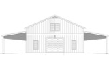 Country House Plan - Albermarle Barn 15278 - Front Exterior