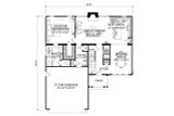 Traditional House Plan - Glen Laurel 44421 - 1st Floor Plan