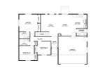 Traditional House Plan - Camden 50528 - 1st Floor Plan