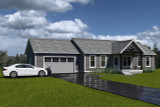 Ranch House Plan - Linden 41726 - Front Exterior