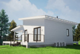 Modern House Plan - Tallulah 58732 - Left Exterior