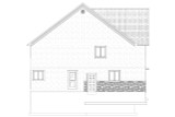 Traditional House Plan - Harrison  48808 - Left Exterior