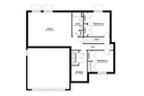 Traditional House Plan - Harrison  48808 - Basement Floor Plan