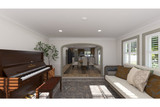 Traditional House Plan - Harrison  48808 - Living Room