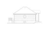 European House Plan - 89753 - Left Exterior