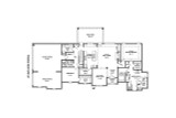 French Country House Plan - 56558 - 1st Floor Plan