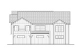 Contemporary House Plan - Riverhurst 68455 - Rear Exterior