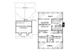 Secondary Image - Southern House Plan - Bellhaven  64729 - 2nd Floor Plan