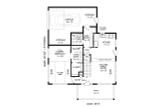 Cottage House Plan - Dry Fly Retreat 99108 - 1st Floor Plan