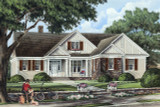 Country House Plan - Glendale 18136 - Front Exterior