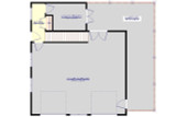 Shingle-Style House Plan - Stone Court 25225 - 1st Floor Plan
