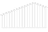 Secondary Image - Traditional House Plan - Fournier 47546 - Rear Exterior