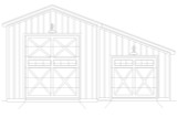 Traditional House Plan - Fournier 47546 - Front Exterior