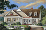 European House Plan - Mayfaire 91882 - Front Exterior