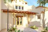 Southwest House Plan - Turquoise Trail 96482 - Entrance