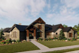 Craftsman House Plan - Nacogdoches 89179 - Front Exterior