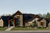 Craftsman House Plan - Nacogdoches - Front Exterior - 