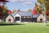 Modern House Plan - 40718 - Rear Exterior
