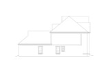 French Country House Plan - 33475 - Left Exterior