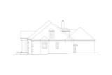 French Country House Plan - 64796 - Right Exterior