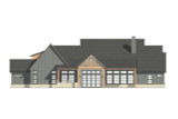 Farmhouse House Plan - 13002 - Rear Exterior