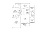 Farmhouse House Plan - 76824 - 1st Floor Plan