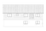 Traditional House Plan - Axtell 36677 - Rear Elevation - 