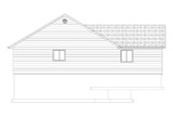 Traditional House Plan - Axtell 36677 - Left Elevation - 