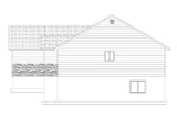 Traditional House Plan - Axtell 36677 - Right Elevation - 