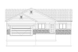 Traditional House Plan - Bastian #75940 - Front Elevation - 