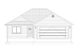 Traditional House Plan - Burbank  19438 - Front Exterior