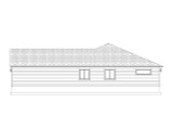Traditional House Plan - Burbank  19438 - Right Exterior