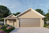 Traditional House Plan - Burbank #19438 - Front Exterior - 