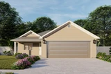 Traditional House Plan - Burbank #19438 - Front Exterior - 