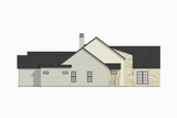 European House Plan - 17848 - Left Exterior