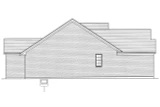 Craftsman House Plan - Freemont 11447 - Left Exterior