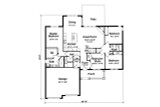 Craftsman House Plan - Freemont 11447 - 1st Floor Plan
