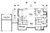 Mountain Rustic House Plan - Skyline View 54805 - Optional Floor Plan