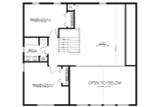 Mountain Rustic House Plan - Lincoln Ridge 91562 - 2nd Floor Plan