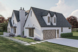 Cottage House Plan - Charlottesville  27912 - Right Exterior