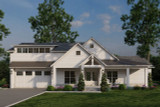 Farmhouse House Plan - Summer Farms  77248 - Front Exterior
