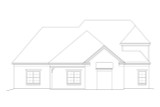 Traditional House Plan - 85521 - Rear Exterior