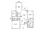 Traditional House Plan - 85521 - 1st Floor Plan