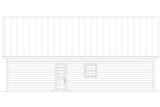 Secondary Image - Traditional House Plan - Acorn 30123 - Rear Exterior