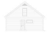 Traditional House Plan - Acorn 30123 - Right Exterior