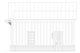 Farmhouse House Plan - Autumn Maple Garage 78358 - Right Exterior