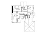Secondary Image - Tudor House Plan - Saint Clair 77519 - 2nd Floor Plan