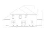Traditional House Plan - 41528 - Left Exterior