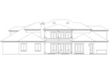 Traditional House Plan - 21573 - Rear Exterior