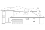 Traditional House Plan - 21573 - Right Exterior